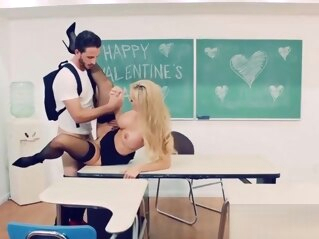 big tits Chesty Teacher Brandi Love Gets Bonked Hard big ass